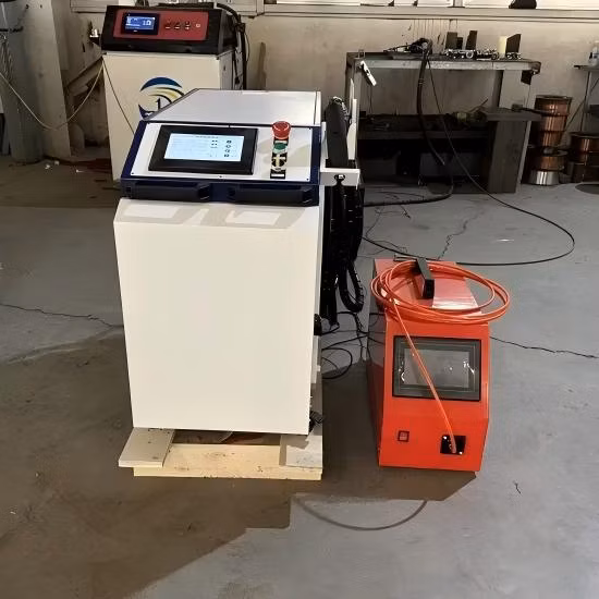 Mini Laser Welder 1000W Hand Held Portable Fiber Laser Welding Cutting Cleaning Machine 4 in 1 for Stainless Steel