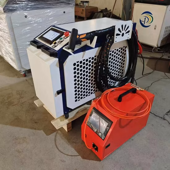 Mini Laser Welder 1000W Hand Held Portable Fiber Laser Welding Cutting Cleaning Machine 4 in 1 for Stainless Steel