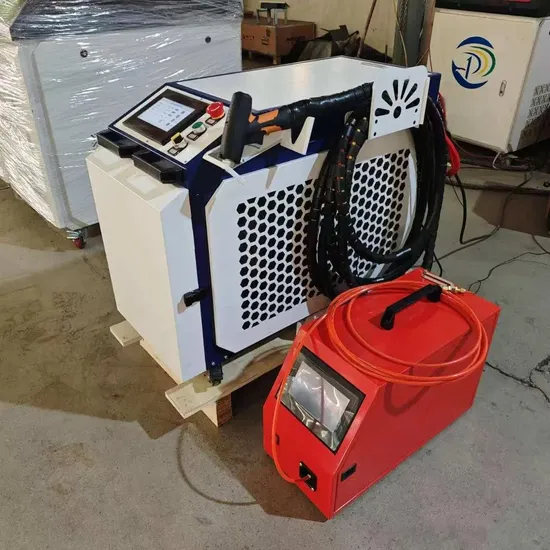 Mini Laser Welder 1000W Hand Held Portable Fiber Laser Welding Cutting Cleaning Machine 4 in 1 for Stainless Steel